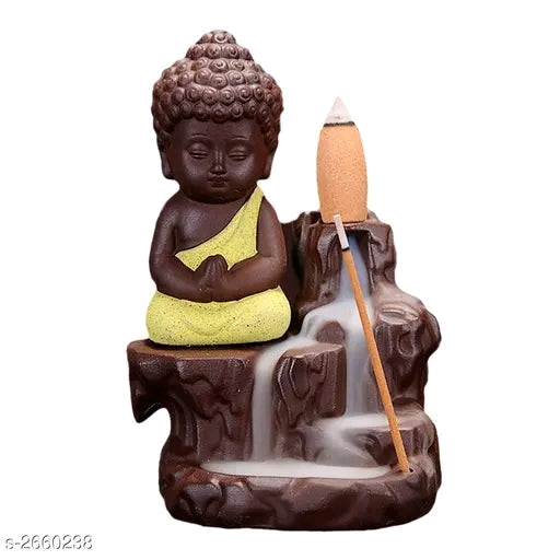 1 Piece Of Craft Back Flow Buddha Smoke Fountain